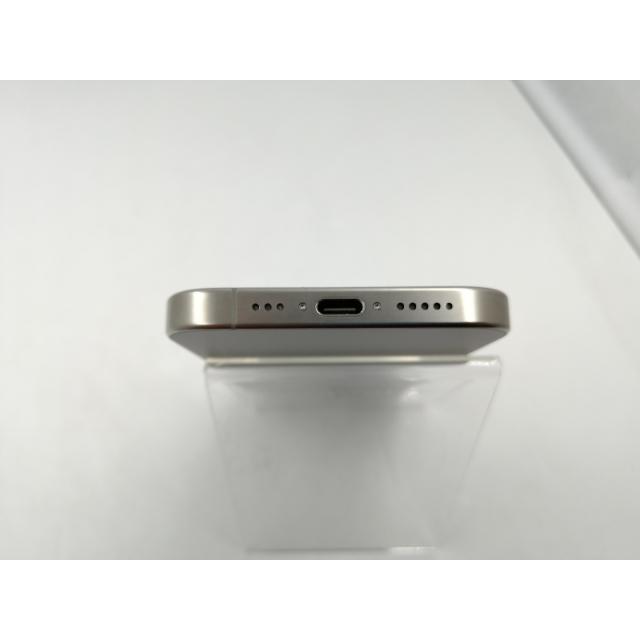 【中古】Apple 国内版 【SIMフリー】 iPhone 15 Pro 128GB ナチュラルチタニウム MTU93J/A【千葉】保証期間１ヶ月【ランクA】の画像