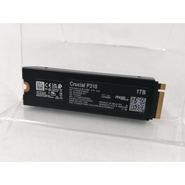 中古】Crucial P310 CT1000P310SSD5-JP 1TB (M.2 2280/PCIe4.0 NVMe