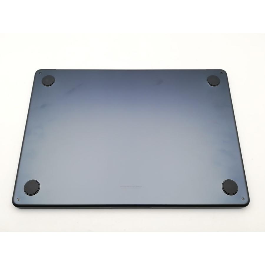 【中古】Apple MacBook Air 13インチ CTO (M3,2024) ミッドナイト M3(CPU:8C/GPU:10C)/16G/256G【千葉】保証期間１ヶ月【ランクA】の画像
