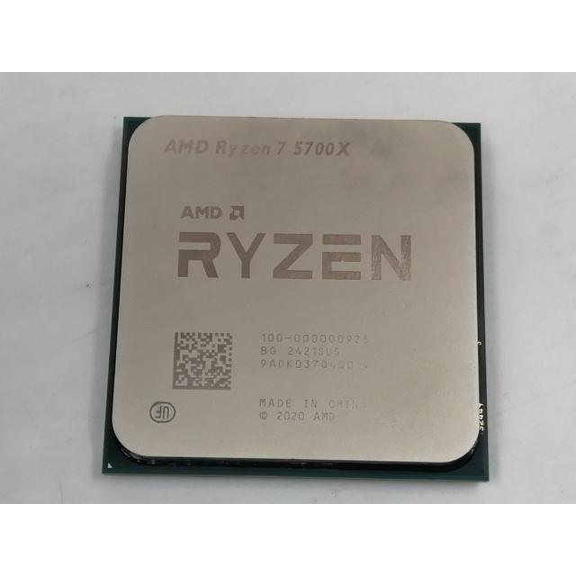 中古】AMD Ryzen 7 5700X (3.4GHz/TC:4.6GHz) BOX AM4/8C/16T/L3 32MB