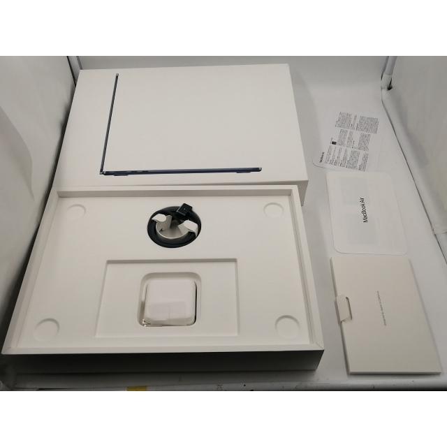 【中古】Apple MacBook Air 13インチ (M4,2025) M4(CPU:10C/GPU:8C) 16GB/256GB ミッドナイト MW123J/A【千葉】保証期間１ヶ月【ランクA】の画像