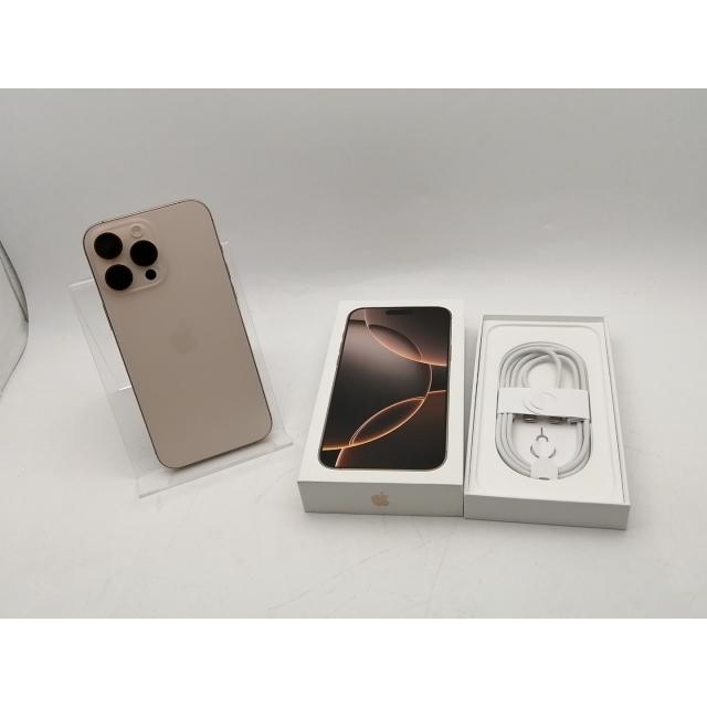 【中古】Apple 国内版 【SIMフリー】 iPhone 16 Pro Max 256GB デザートチタニウム MYWJ3J/A【秋葉4号】保証期間１ヶ月【ランクA】の画像