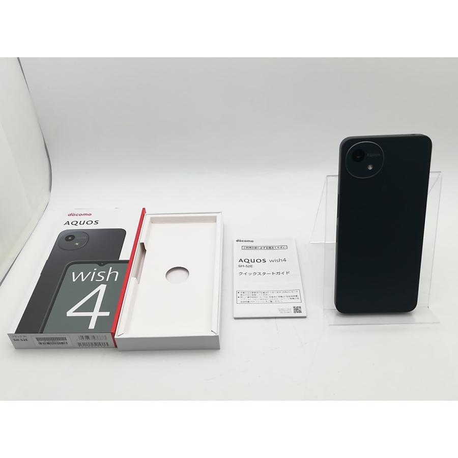 未使用】SHARP docomo 【SIMフリー】 AQUOS wish4 ブラック 4GB 64GB