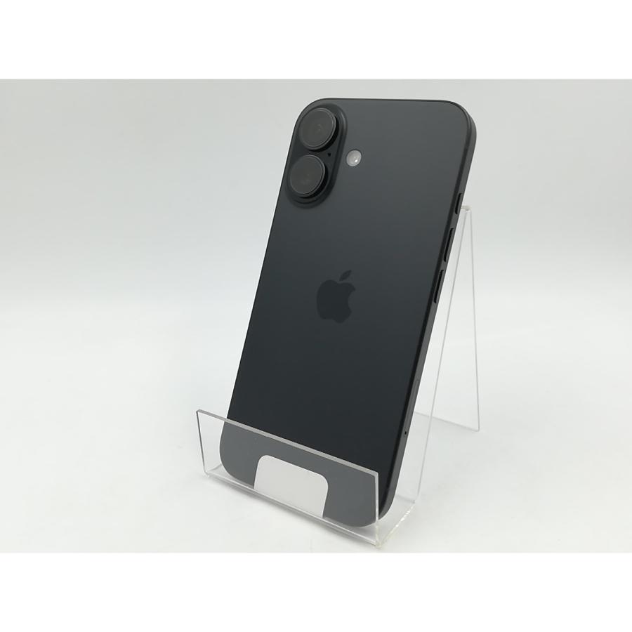 【未使用】Apple 国内版 【SIMフリー】 iPhone 16 128GB ブラック MYDQ3J/A【千葉】保証期間３ヶ月の画像