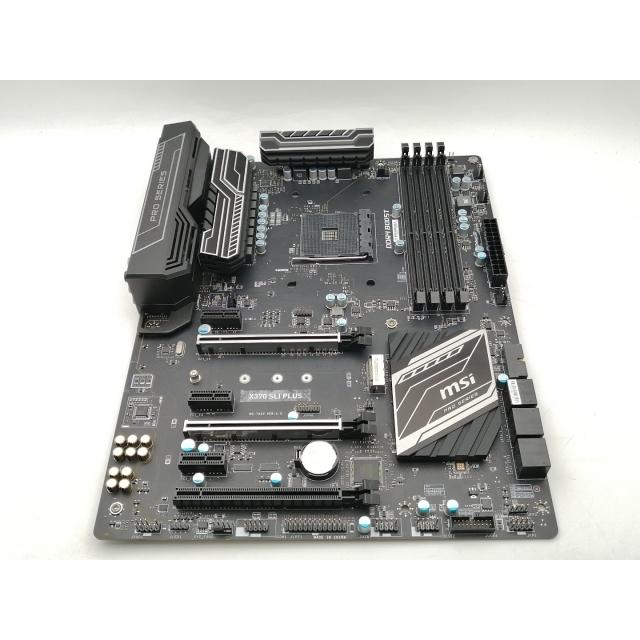 MSI X370 SLI PLUS マザーボード 中古】MSI X370 SLI PLUS X370/AM4/ATX【千葉】保証期間1週間