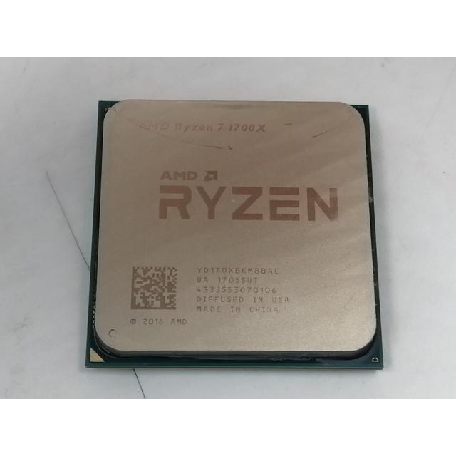 中古】AMD Ryzen 7 1700X (3.4GHz/TC:3.8GHz) bulk AM4/8C/16T/L3 16MB