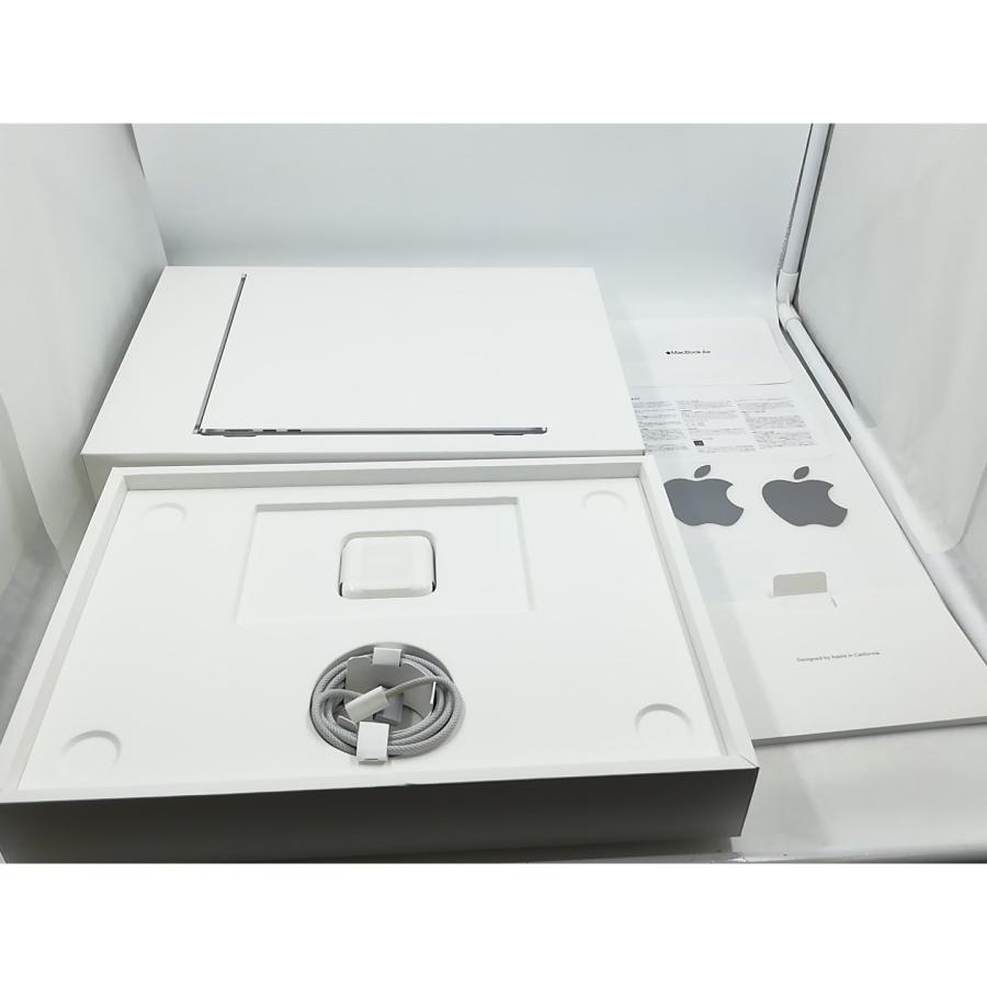 【中古】Apple MacBook Air 13インチ  M2(CPU:8C/GPU:10C) 8GB/512GB スペースグレイ MLXX3J/A (M2,2022)【千葉】保証期間１ヶ月【ランクA】の画像