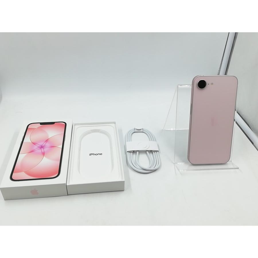 【中古】【赤ロム保証あり】Apple au 【SIMフリー】 iPhone 17e 256GB ソフトピンク MHRQ4J/A【千葉】保証期間１ヶ月【ランクA】の画像