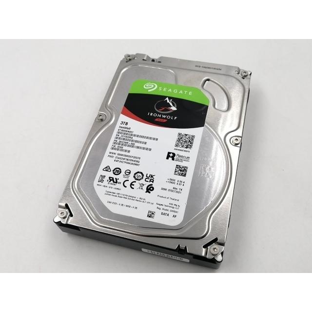 中古】Seagate ST3000VN007 IronWolf 3TB/5900rpm/64MB/6Gbps【千葉