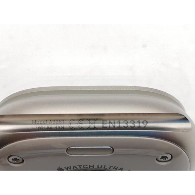 【中古】Apple Watch Ultra3 49mm Cellular ナチュラルチタニウムケース/ナチュラルチタニウムミラネーゼループM MEWY4J/A【千葉】保証期間１ヶ月【ランクA】の画像