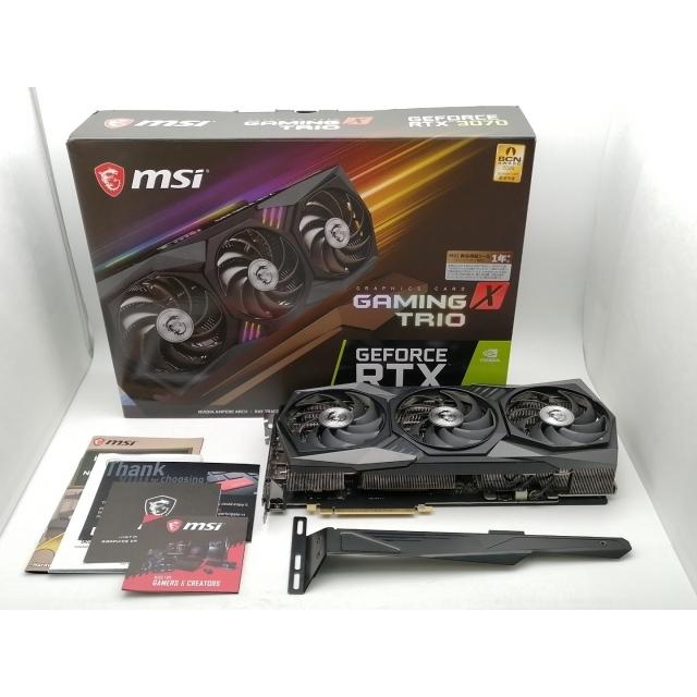 MSI Gaming x Trio GeForce RTX 3070 中古 中古】MSI GeForce RTX 3070 GAMING X TRIO RTX3070/8GB(GDDR6)/PCI-E