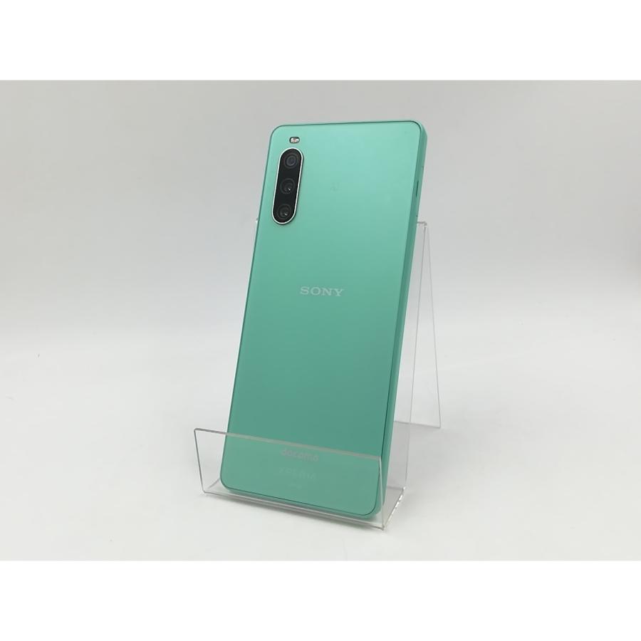 中古】SONY docomo 【SIMフリー】 Xperia 10 IV ミント 6GB 128GB SO