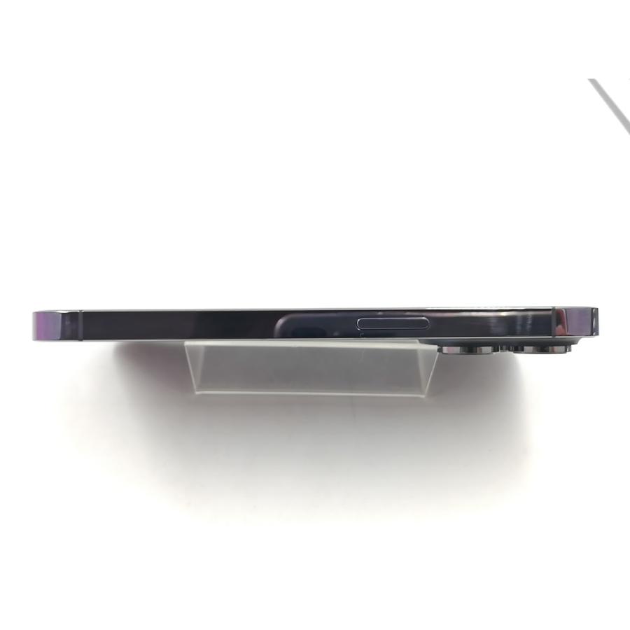 【中古】Apple 国内版 【SIMフリー】 iPhone 14 Pro 256GB ディープパープル MQ1E3J/A【千葉】保証期間１ヶ月【ランクC】の画像