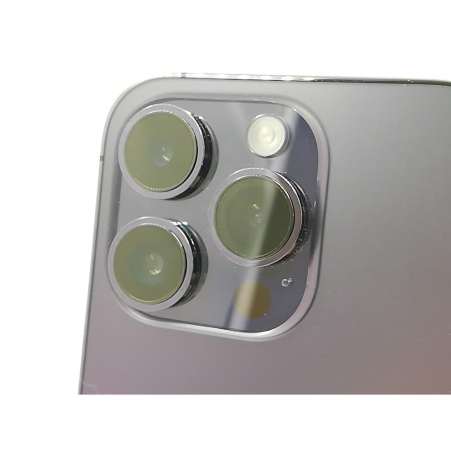 【中古】Apple 国内版 【SIMフリー】 iPhone 14 Pro 256GB ディープパープル MQ1E3J/A【千葉】保証期間１ヶ月【ランクC】の画像