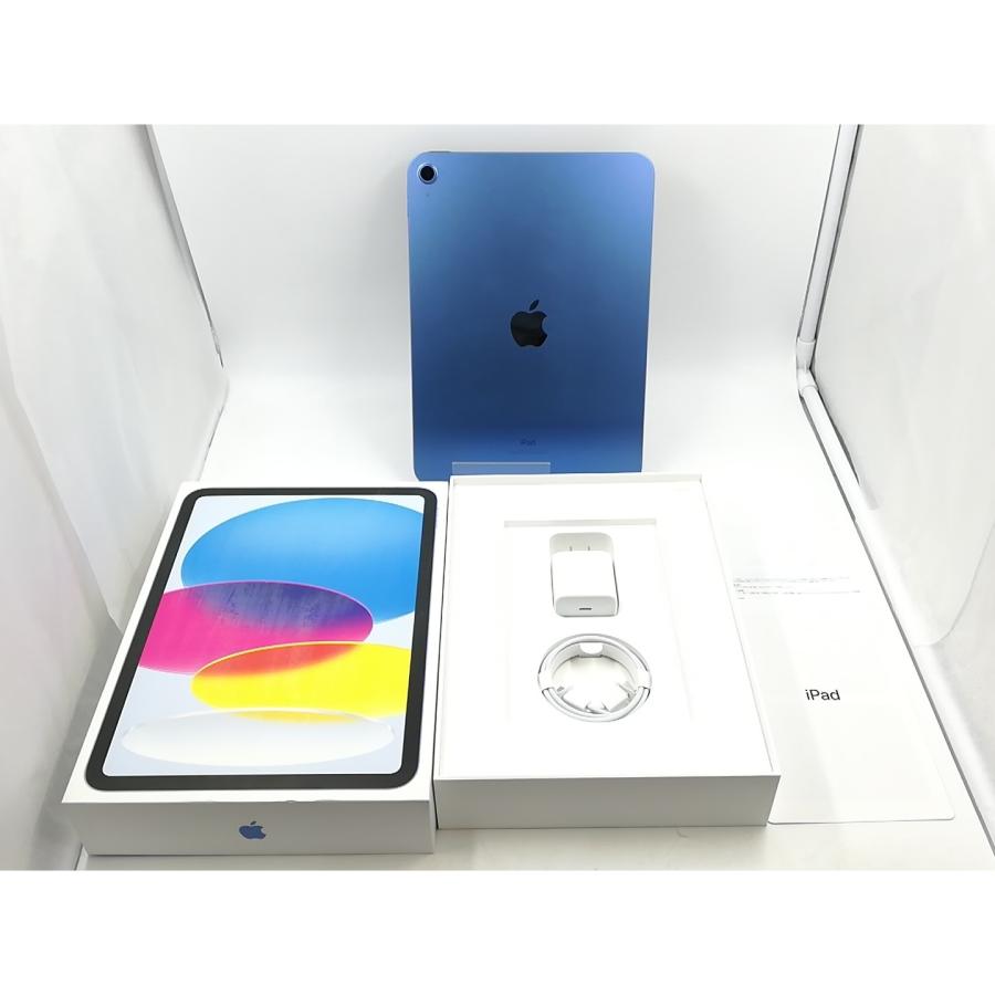 【中古】Apple 【Wi-Fi】 iPad（第10世代/2022） 64GB ブルー MPQ13J/A【千葉】保証期間１ヶ月【ランクC】の画像
