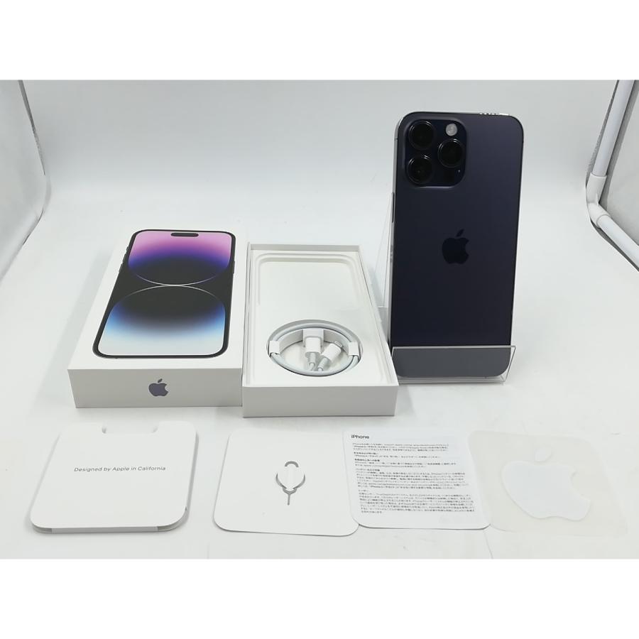 【中古】Apple 国内版 【SIMフリー】 iPhone 14 Pro Max 1TB ディープパープル MQ9N3J/A【千葉】保証期間１ヶ月【ランクC】の画像