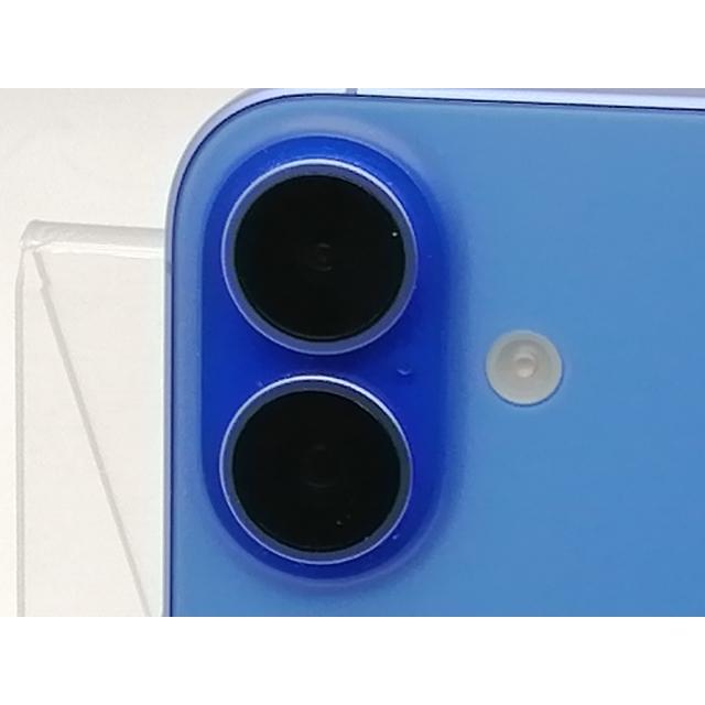 【中古】Apple SoftBank 【SIMフリー】 iPhone 16 128GB ウルトラマリン MYDU3J/A【千葉】保証期間１ヶ月【ランクA】の画像