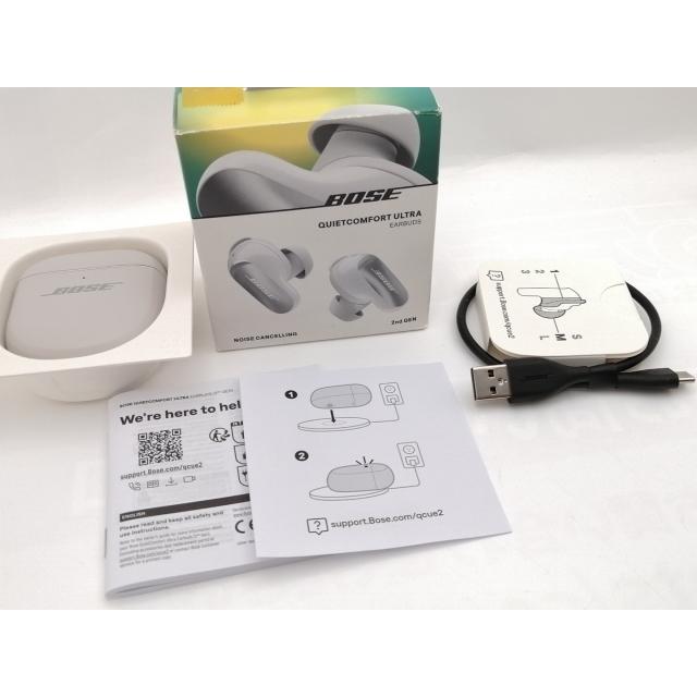 中古】BOSE QuietComfort Ultra Earbuds 第2世代 [ホワイトスモーク