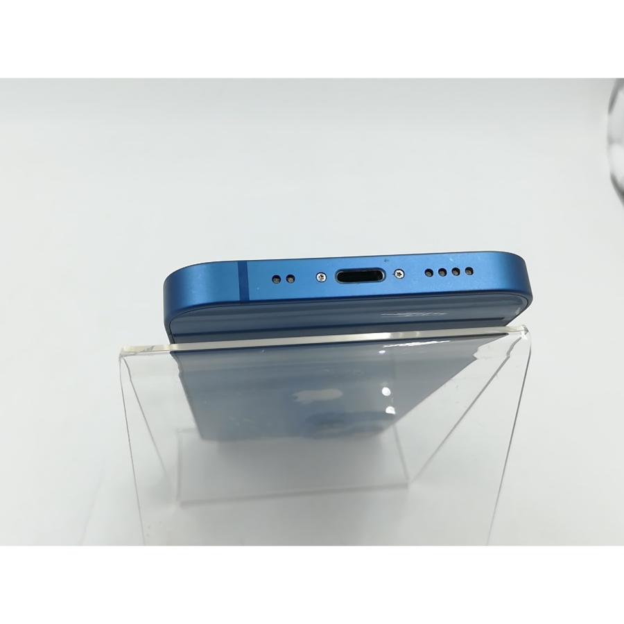 【中古】Apple 国内版 【SIMフリー】 iPhone 13 mini 256GB ブルー MLJN3J/A【千葉】保証期間１ヶ月【ランクC】の画像