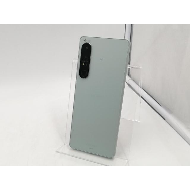 中古】SONY au 【SIMフリー】 Xperia 1 IV アイスホワイト 12GB 256GB
