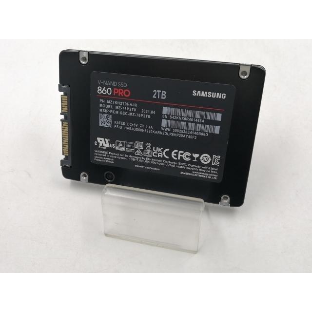 中古】SAMSUNG 860 PRO MZ-76P2T0 2TB/6GbpsSATA【千葉】保証期間1