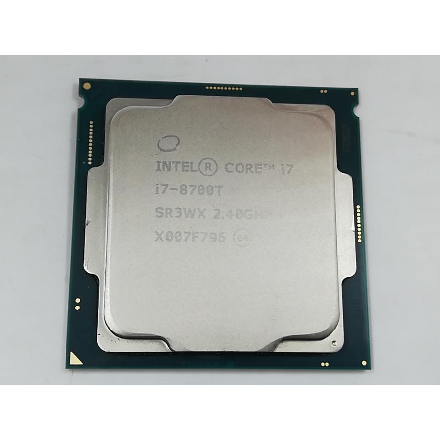 中古】Intel Core i7-8700T (2.4GHz/TB:4GHz) bulk LGA1151/6C/12T/L3
