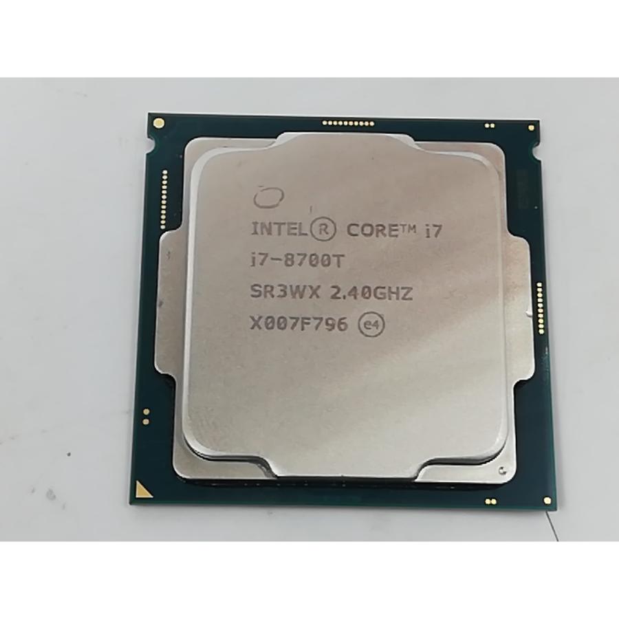 中古】Intel Core i7-8700T (2.4GHz/TB:4GHz) bulk LGA1151/6C/12T/L3