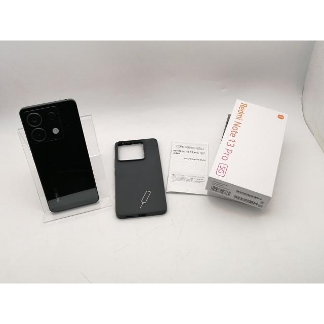 中古】Xiaomi au 【SIMフリー】 Redmi Note 13 Pro 5G ミッドナイト