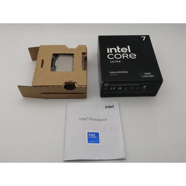 【中古】Intel Core Ultra 7 265K(3.9GHz) Box LGA1851/20C(P:8C/E:12C)/20T/L3 30M/Intel Graphics/PBP125W【千葉】言いはなつ継続期間１週