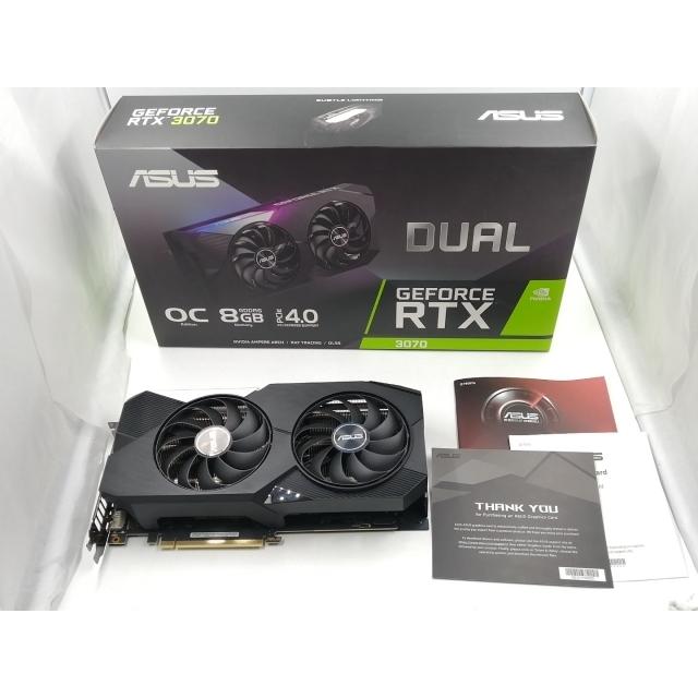 ASUS DUAL-RTX3070-08G 中古品 中古】ASUS DUAL-RTX3070-O8G RTX3070/8GB(GDDR6)/PCI-E【千葉】保証