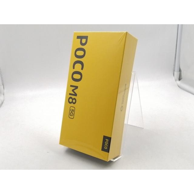 未使用】Xiaomi 国内版 【SIMフリー】 POCO M8 5G ブラック 8GB 256GB
