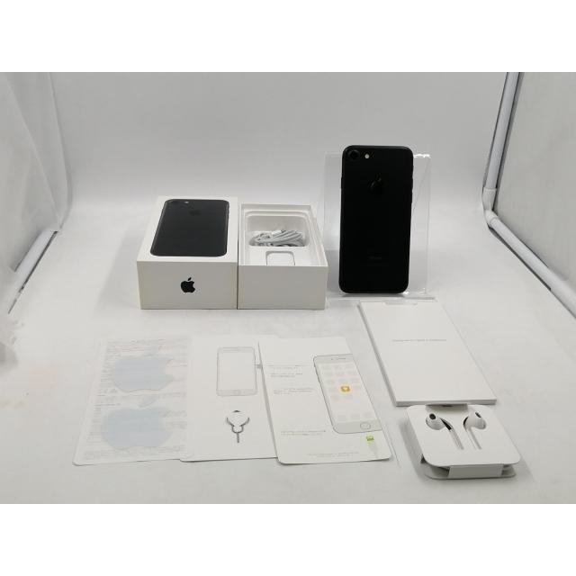 中古】Apple docomo 【SIMロック解除済み】 iPhone 7 32GB ブラック