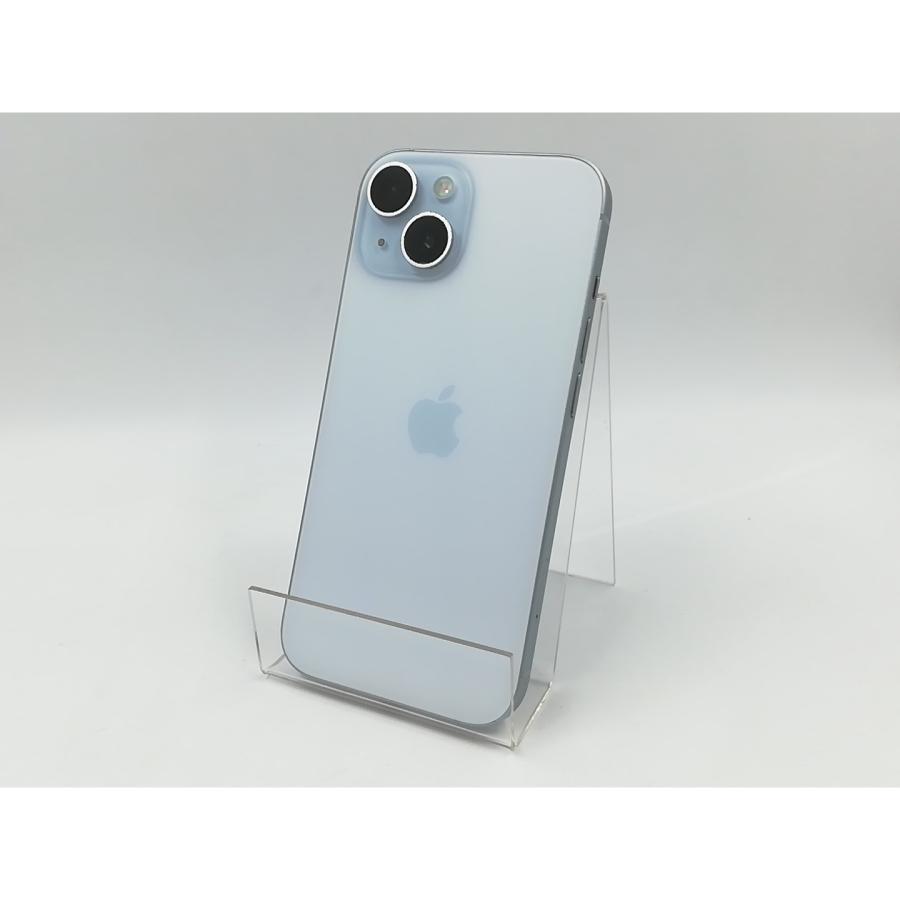 iPhone15 256GB ブルー SIMフリー 美品 中古】Apple au 【SIMフリー】 iPhone 15 256GB ブルー MTMR3J/A【千葉