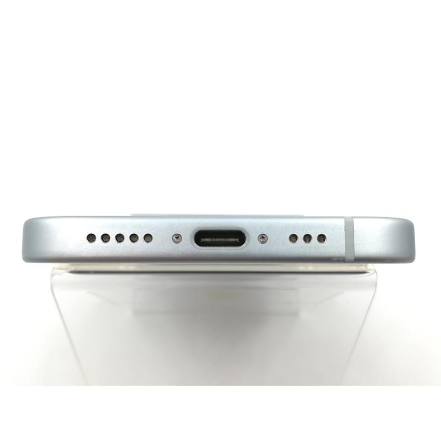 中古】Apple au 【SIMフリー】 iPhone 15 256GB ブルー MTMR3J/A【千葉
