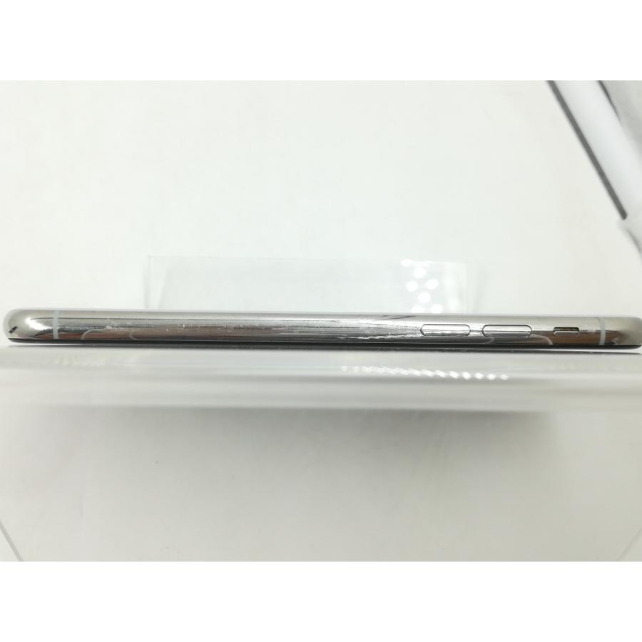 中古】Apple docomo 【SIMロック解除済み】 iPhone X 64GB シルバー