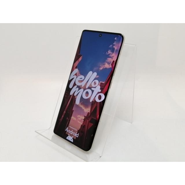 中古】MOTOROLA SoftBank 【SIMフリー】 motorola edge 50s pro バニラ