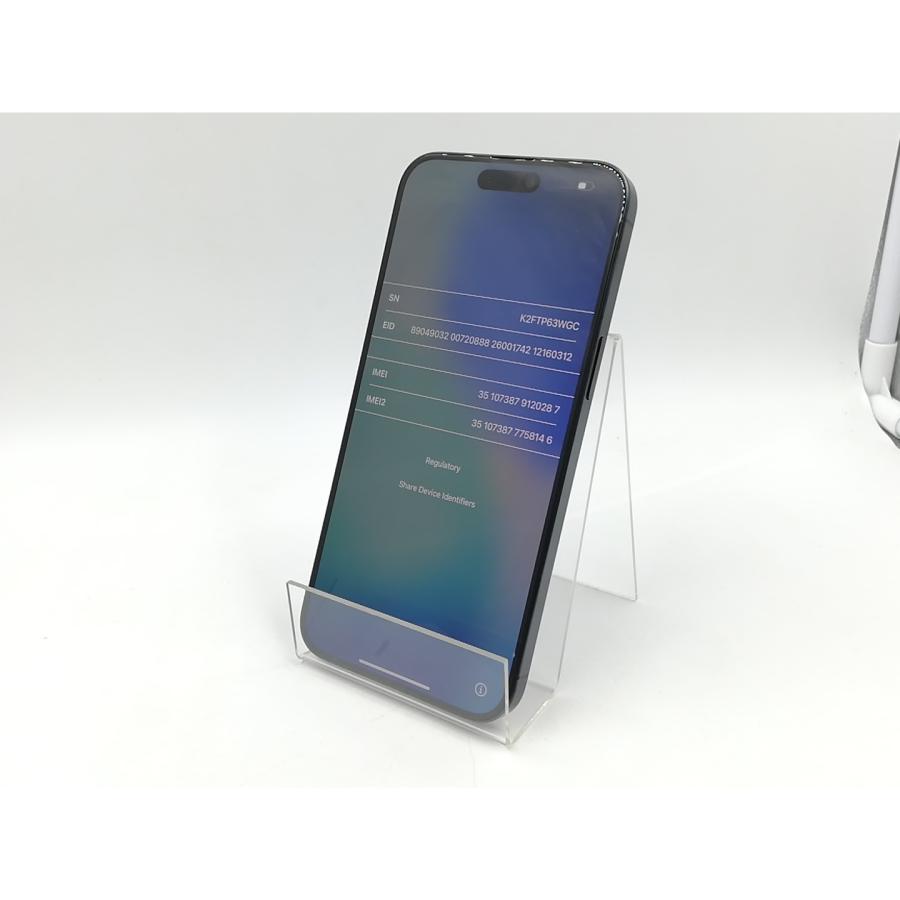 中古】Apple 国内版 【SIMフリー】 iPhone 15 Pro Max 512GB ブルー