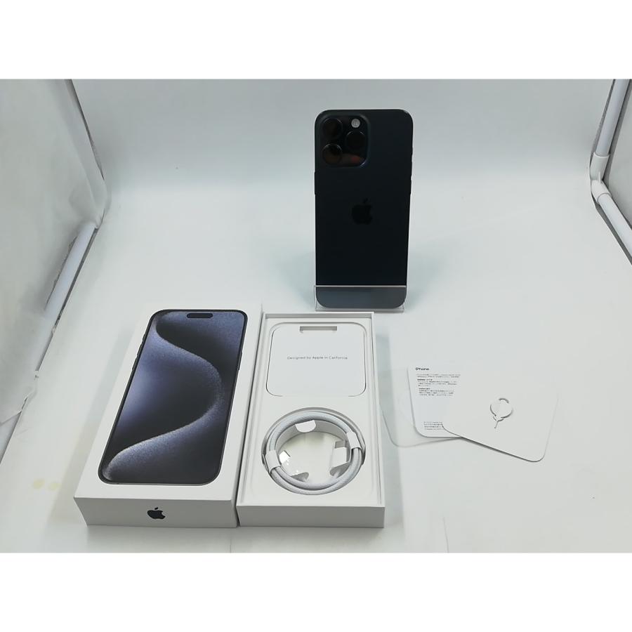 中古】Apple 国内版 【SIMフリー】 iPhone 15 Pro Max 512GB ブルー