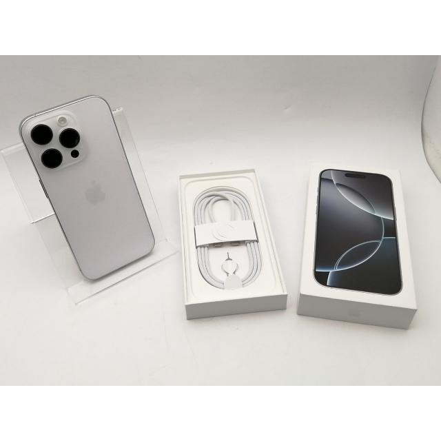 中古】Apple SoftBank 【SIMフリー】 iPhone 16 Pro 512GB ホワイト