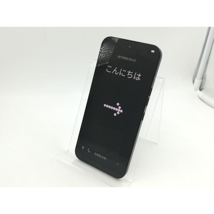 中古】NOTHING 国内版 【SIMフリー】 Nothing Phone (4a) Pro ブラック