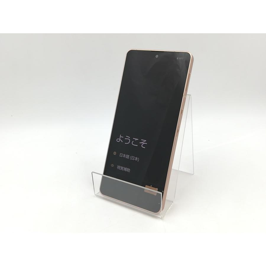 中古】SHARP docomo 【SIMフリー】 AQUOS sense6 ライトカッパー 4GB