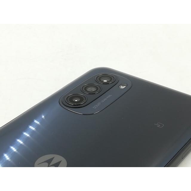 中古】MOTOROLA 国内版 【SIMフリー】 moto g52j 5G II インクブラック