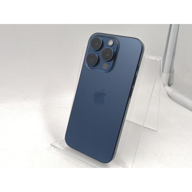 中古】Apple au 【SIMフリー】 iPhone 15 Pro 512GB ブルーチタニウム