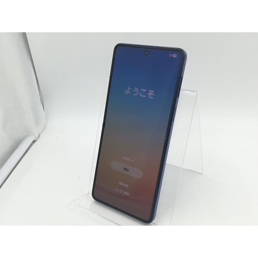 中古】SAMSUNG 国内版 【SIMフリー】 Galaxy Z Flip7 ブルーシャドウ