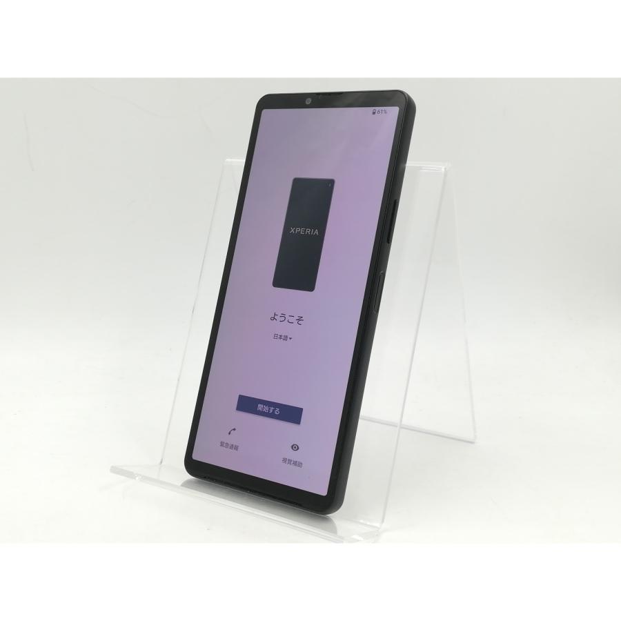 中古】SONY 楽天モバイル 【SIMフリー】 Xperia 10 V ブラック 6GB