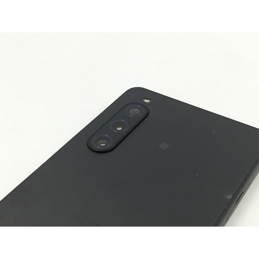中古】SONY 楽天モバイル 【SIMフリー】 Xperia 10 V ブラック 6GB