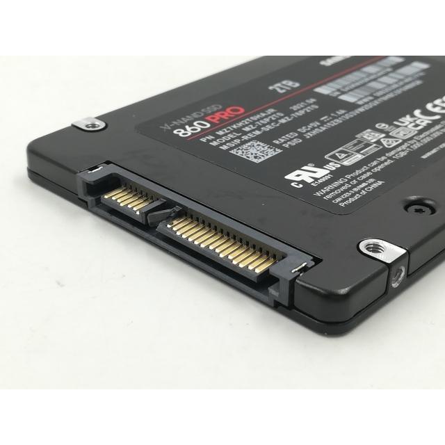 中古】SAMSUNG 860 PRO MZ-76P2T0/IT 2TB/SSD/6GbpsSATA【千葉】保証