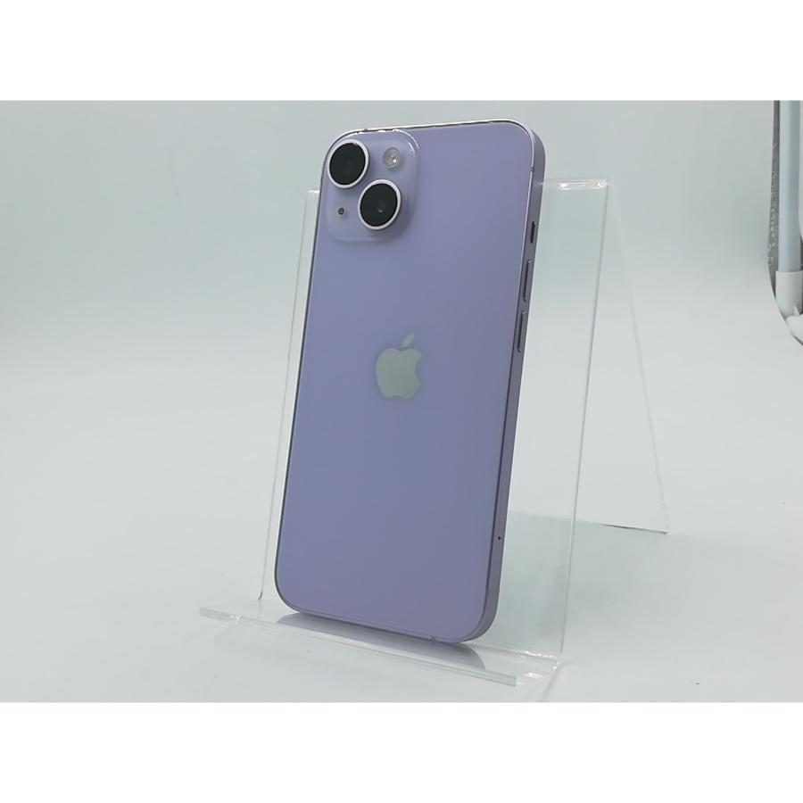 中古】Apple 国内版 【SIMフリー】 iPhone 14 256GB パープル MPW93J/A