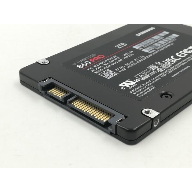 中古】SAMSUNG 860 PRO MZ-76P2T0/IT 2TB/SSD/6GbpsSATA【千葉】保証