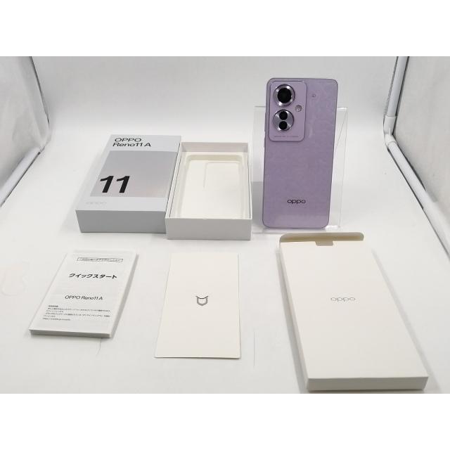中古】Oppo ymobile 【SIMフリー】 OPPO Reno11 A コーラルパープル